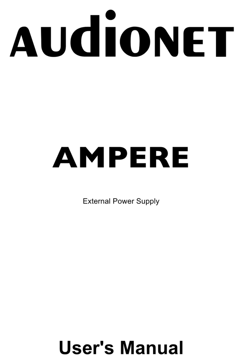 Audionet AMPERE User manual