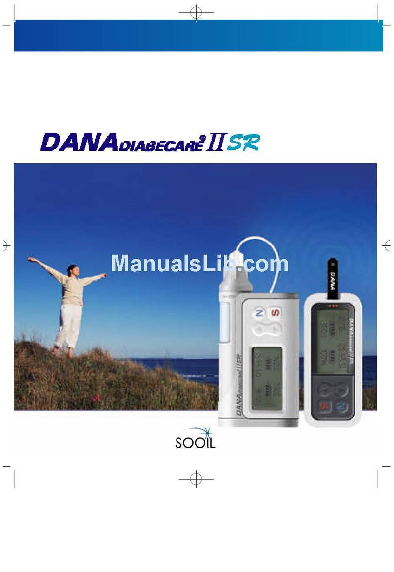 DANA Diabecare II SR user manual