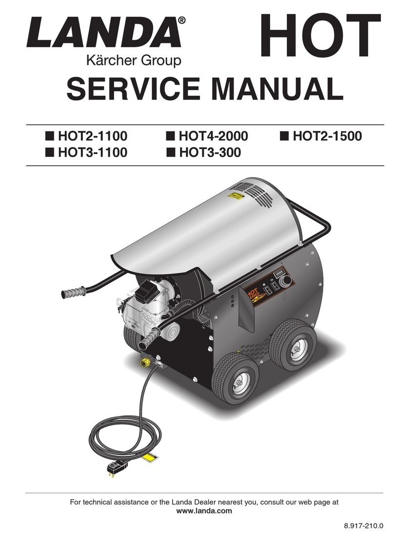 Landa HOT 2-1100 Service manual