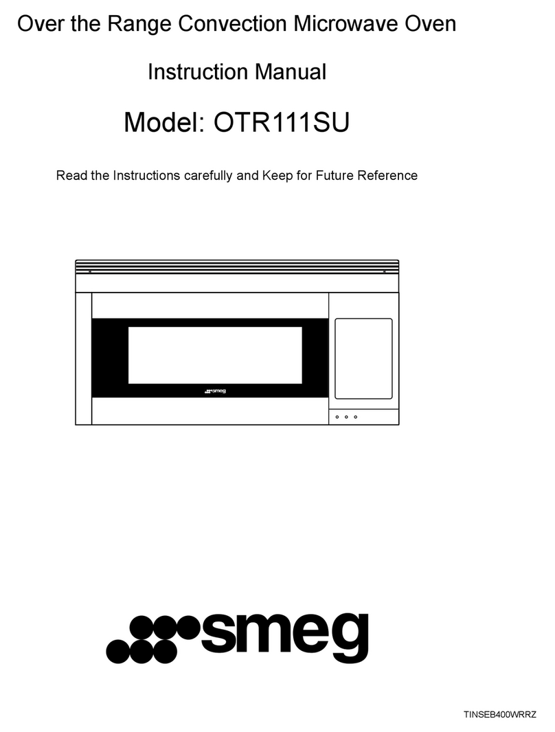 Smeg OTR111SU instruction manual