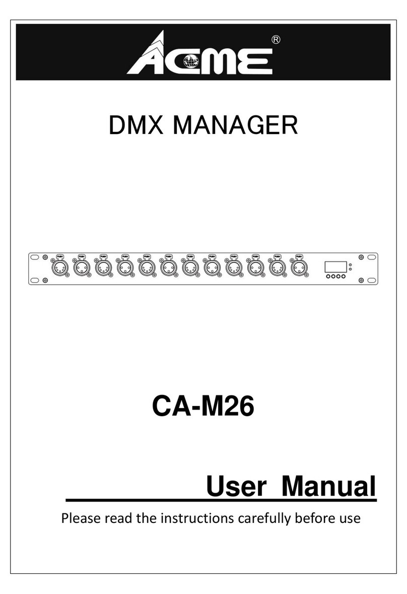 ACME CA-M26 user manual