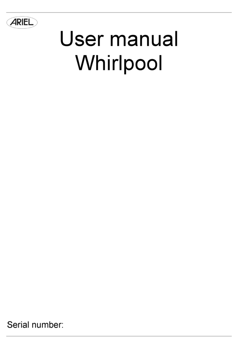 Ariel Whirlpool BT series user manual