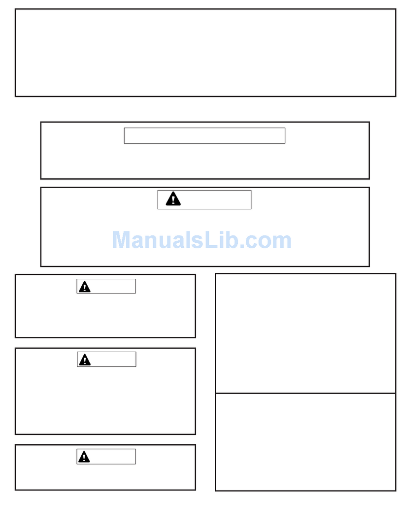 Lennox 2SCU13-18 User manual