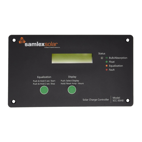 samlexsolar SCC-30AB owner's manual