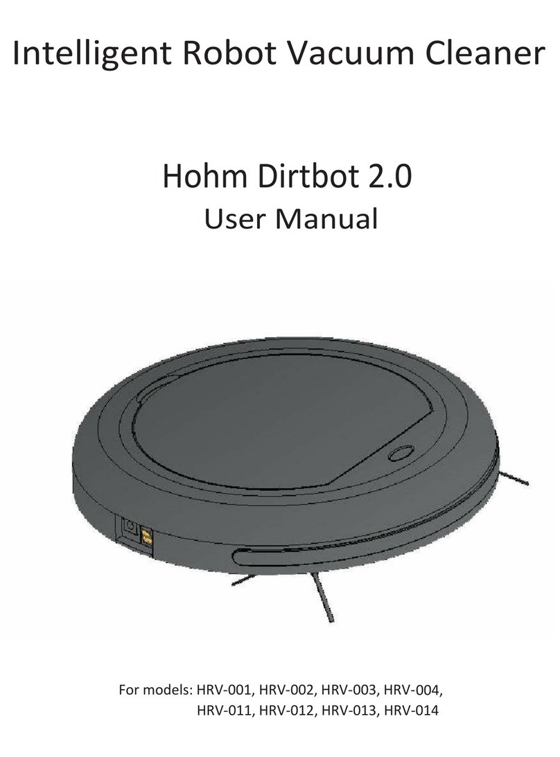 Hohm Dirtbot HRV-001 user manual