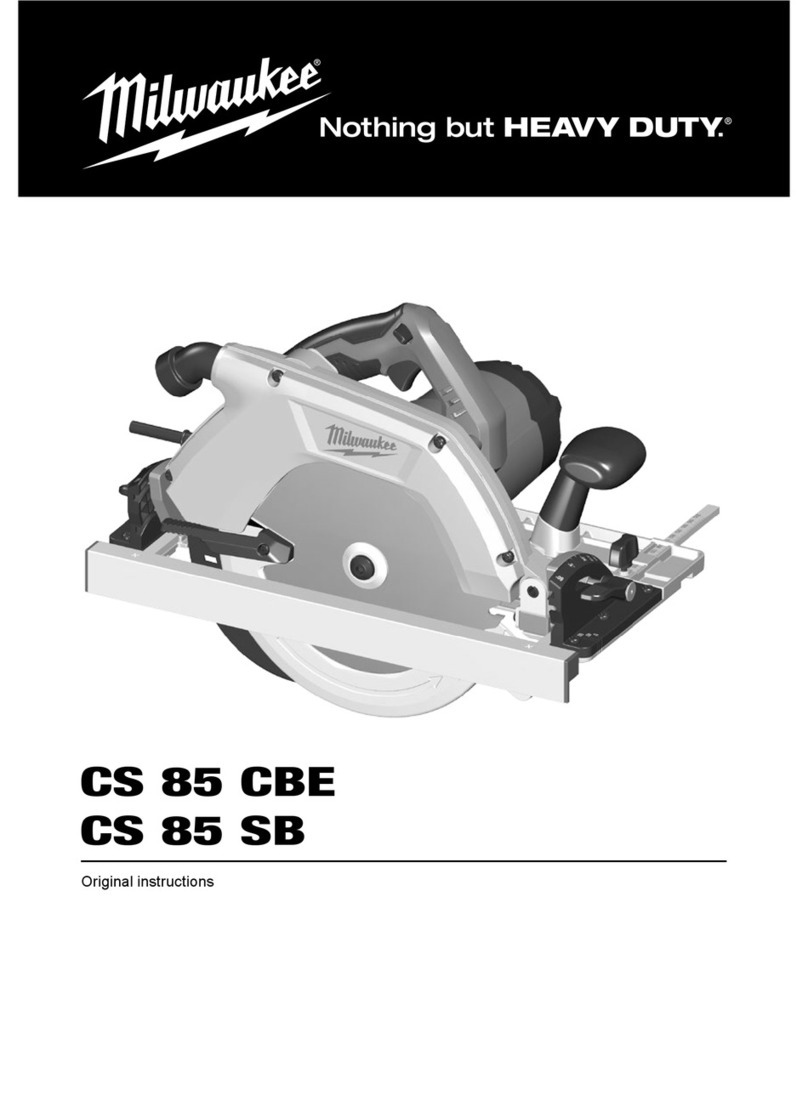 Milwaukee CS 85 CBE User manual