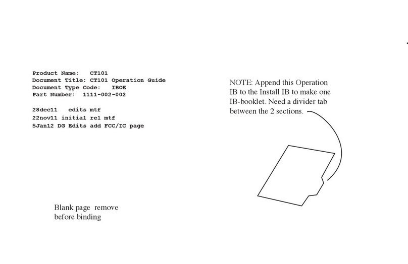 Z-Wave CT100 User manual