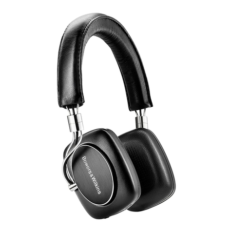 Bowers & Wilkins Statement P5 User manual Bowers & Wilkins Statement P5 User manual