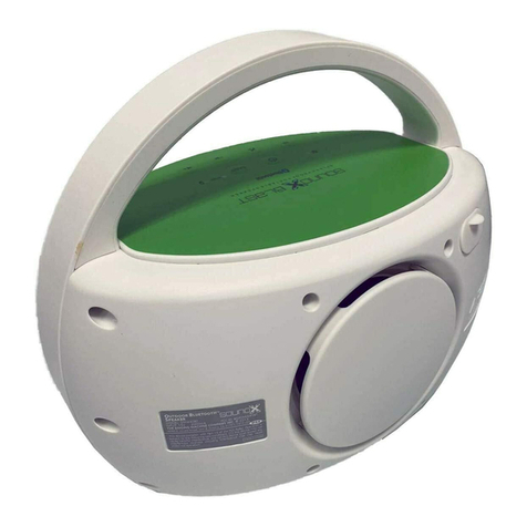 SoundX Blast SMI440BT instruction manual