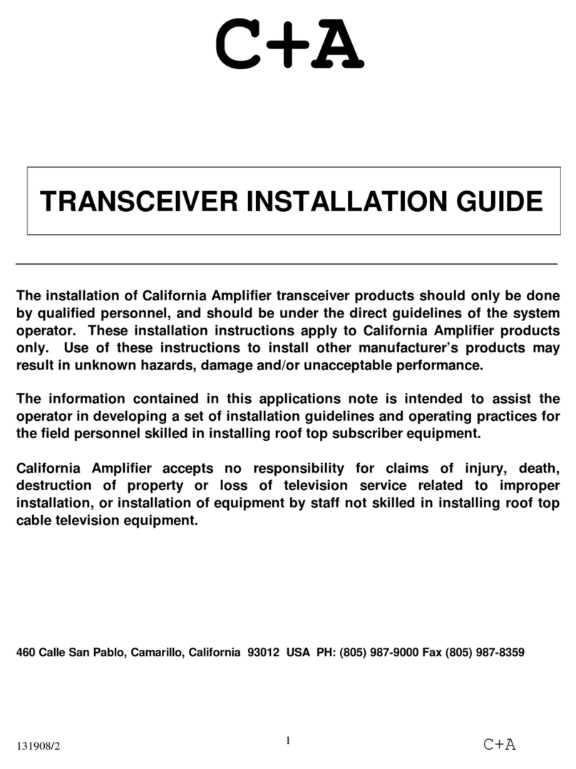 CalAmp 520005-1 User manual