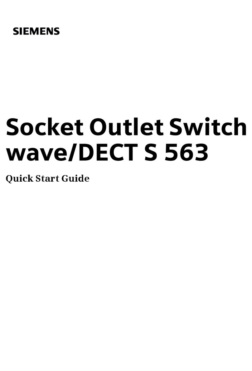 Siemens S 563 User manual