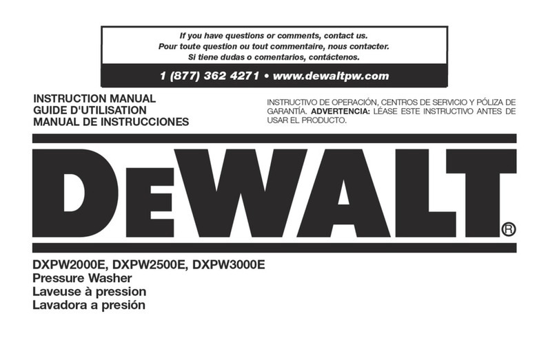 DeWalt DXPW2000E instruction manual