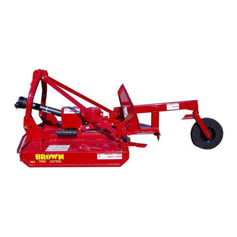 BROWN TCO-2500 Owner's and operator's manual