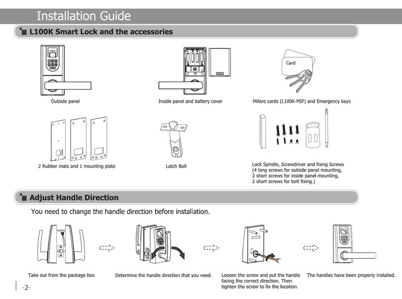 Anviz L100K installation guide