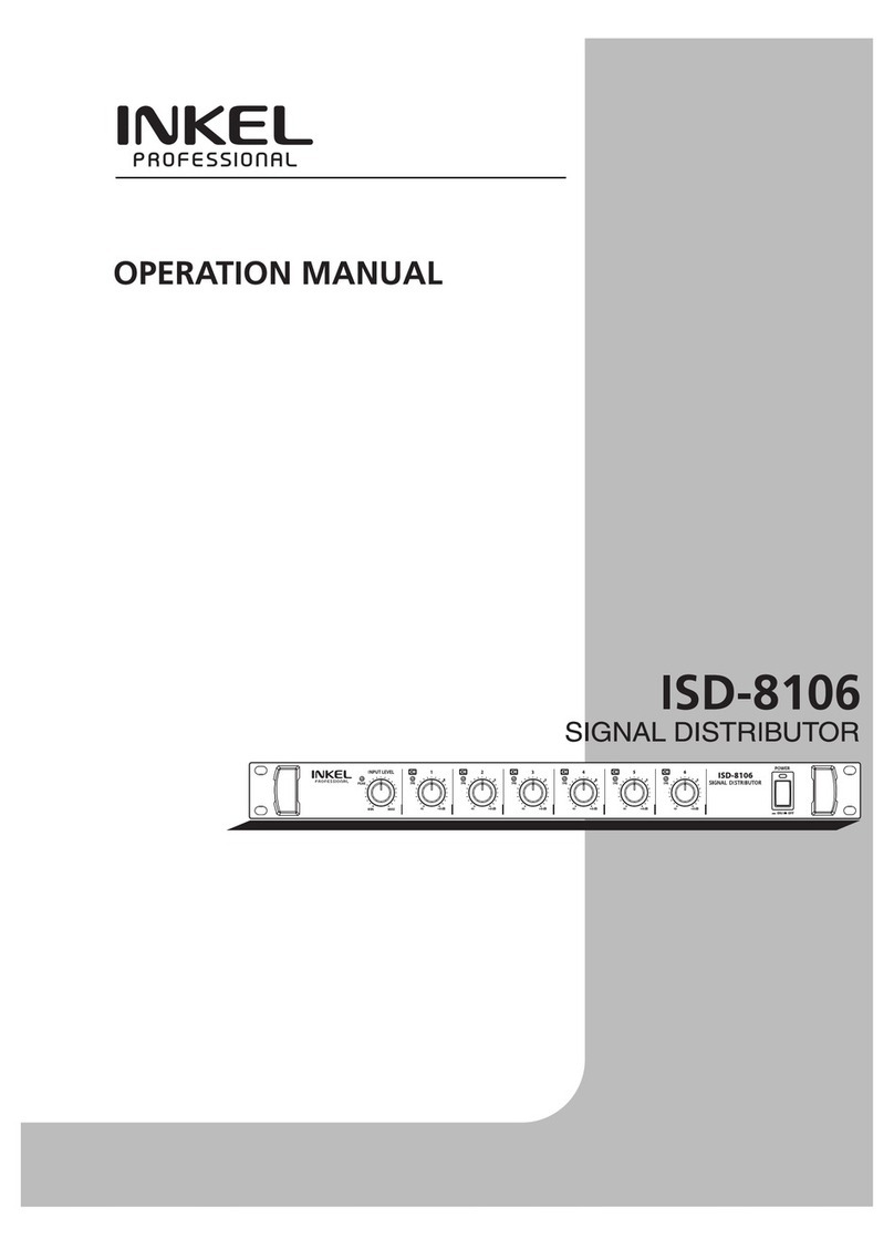 Inkel ISD-8106 Operation manual