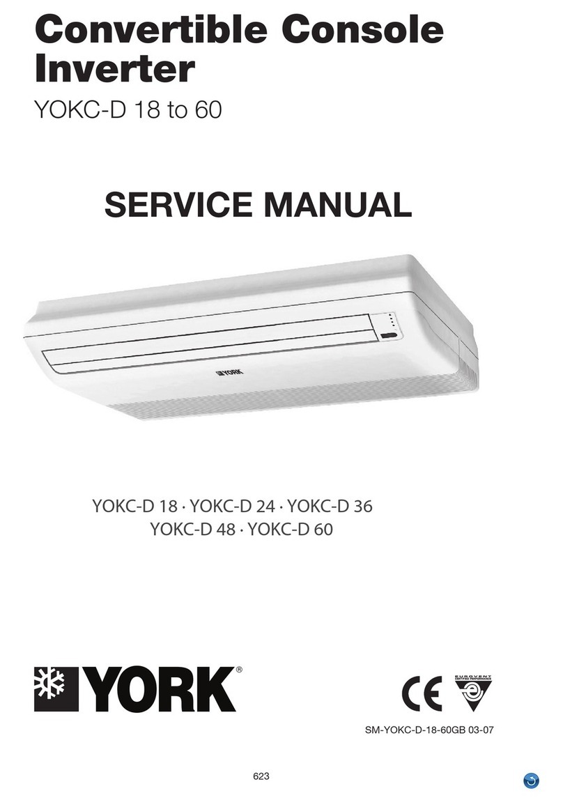 York YOKC-D 18 series User manual