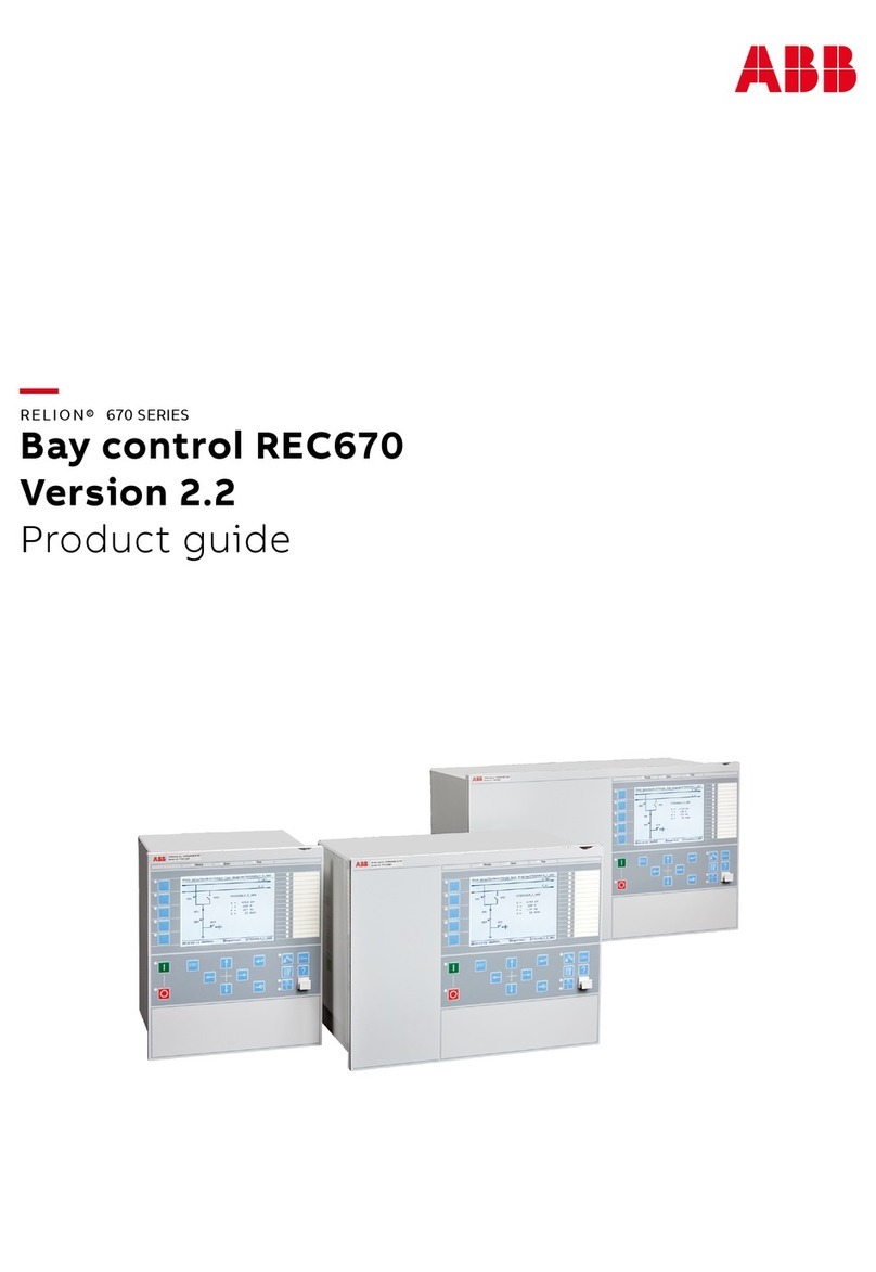 ABB Relion REC670 User manual