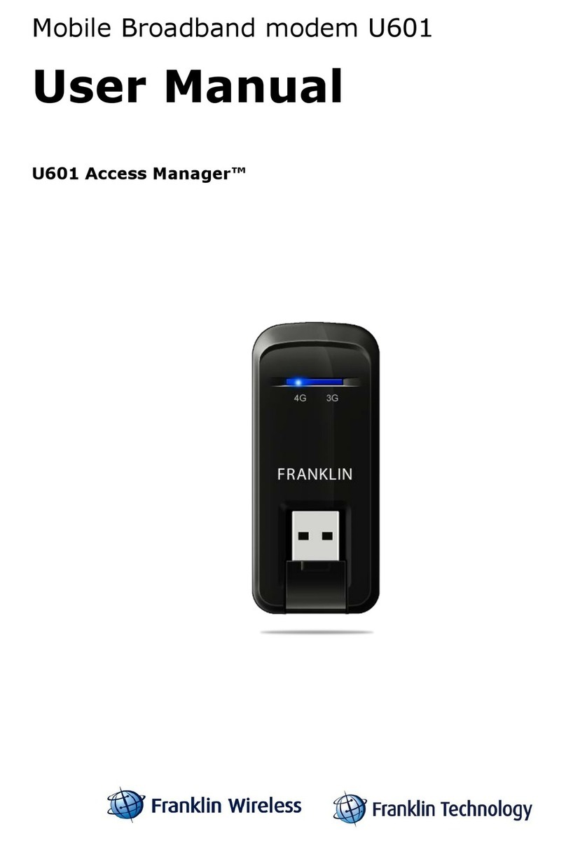 Franklin U601 user manual