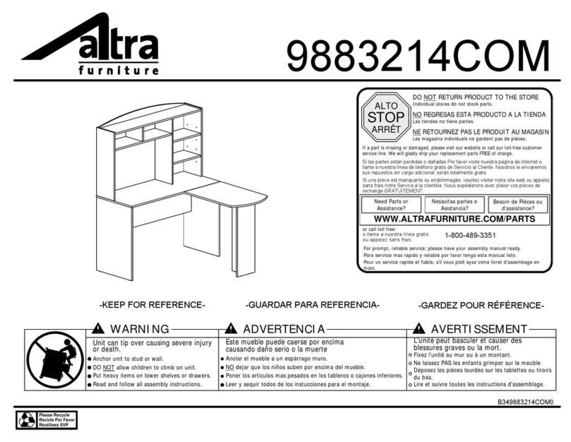 ALTRACO 9883214COM Assembly instruction