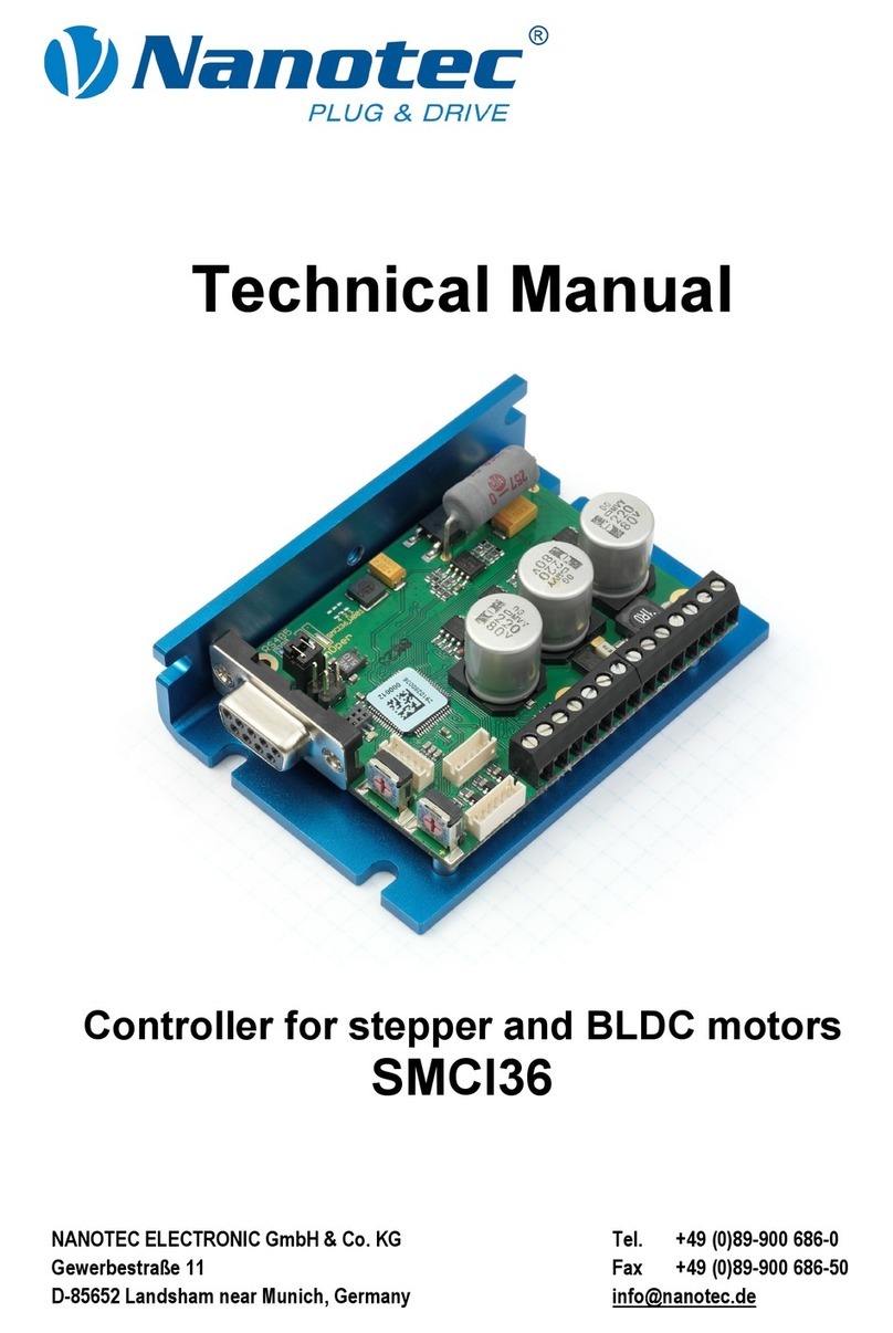 NANOTEC SMCI36 Technical manual NANOTEC SMCI36 Technical manual