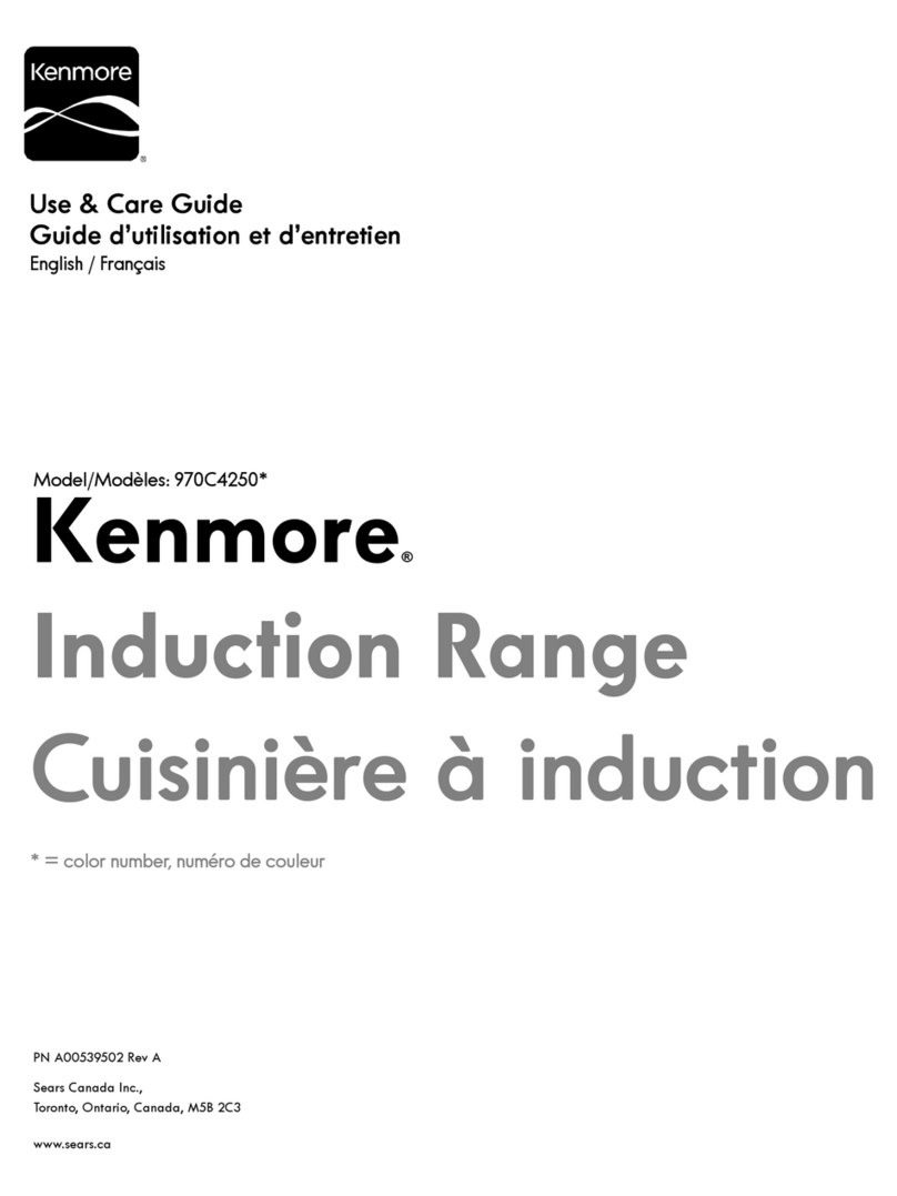 Kenmore 970C4250 Use & care guide