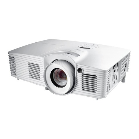 Optoma HD39Darbee User manual