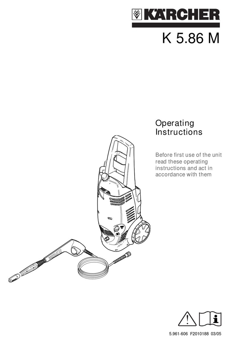 Kärcher K 5.86 M operating instructions