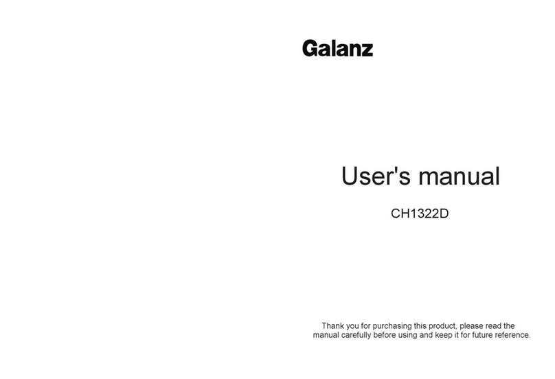 Galanz CH1322D user manual