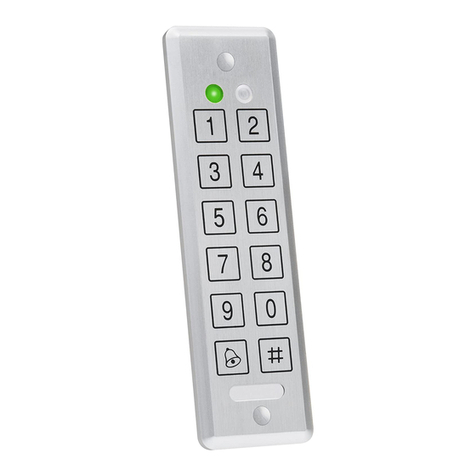 Rosslare AYC-E55 Installation and programming manual