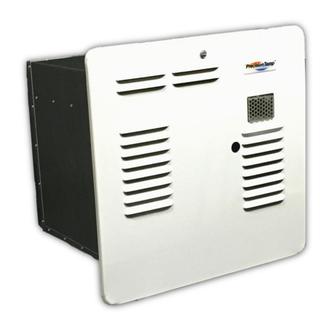 PrecisionTemp RV-550 Installation, operation and maintenance
