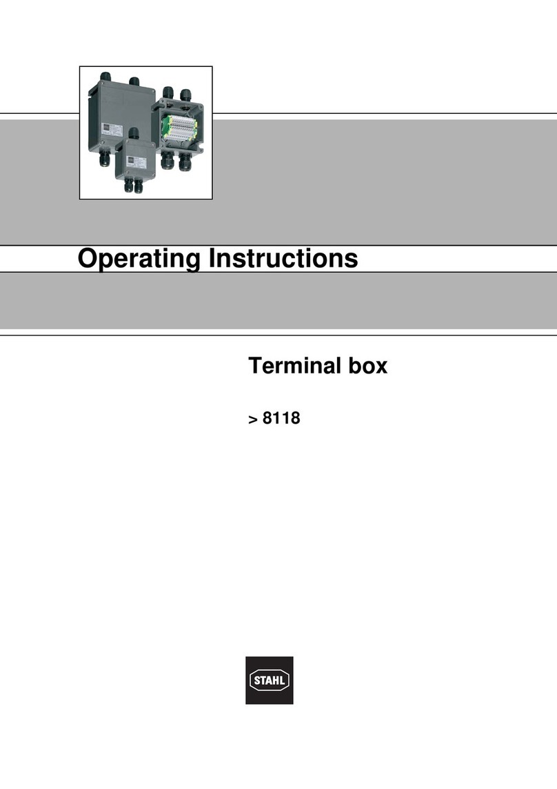 Stahl 8118 Series operating instructions
