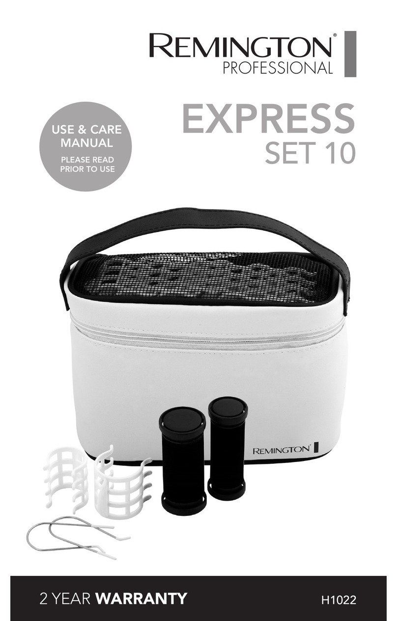 Remington Professional H1022 Use & care manual Remington Professional H1022 Use & care manual
