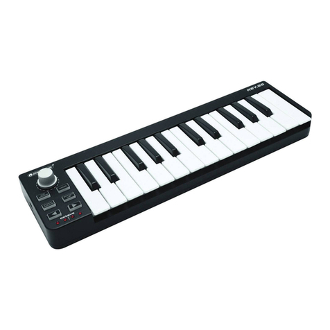 Omnitronic KEY-25 user manual