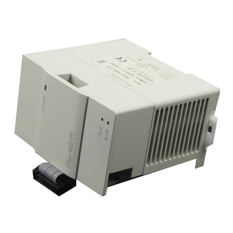 Mitsubishi FX2N-4AD-PT User manual