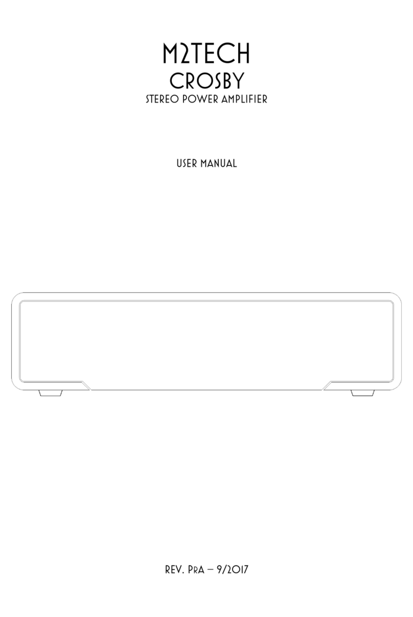 M2TECH CROSBY User manual