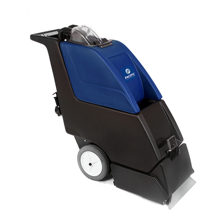 Pacific Floorcare SCE-11 operating manual
