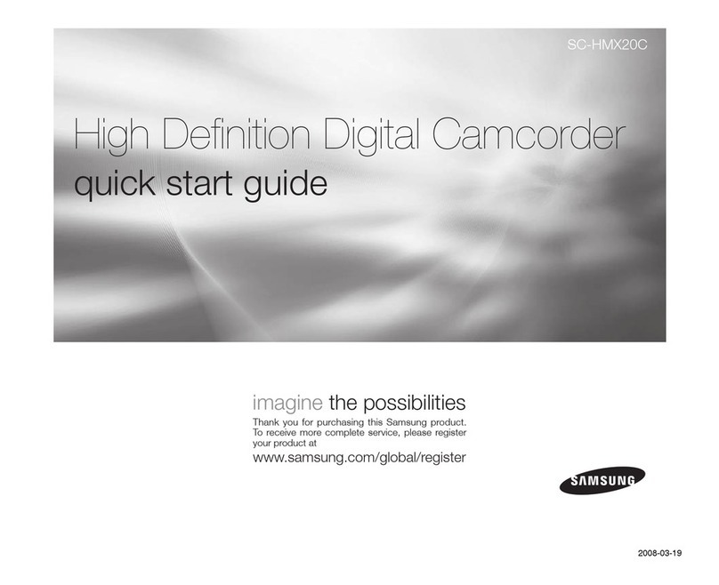 Samsung SC-HMX20C User manual