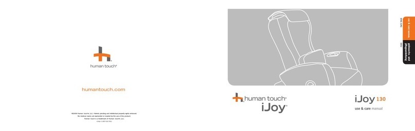 Human Touch iJoy-130 User manual Human Touch iJoy-130 User manual