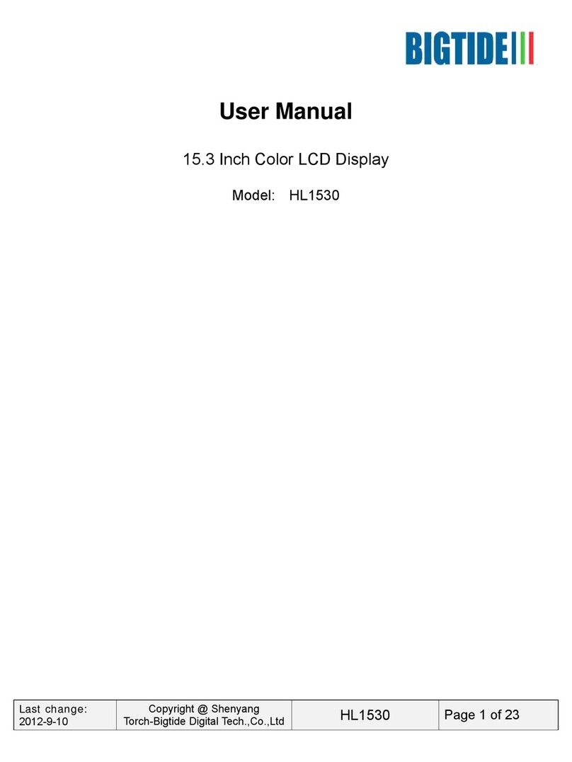 Bigtide HL1530 User manual