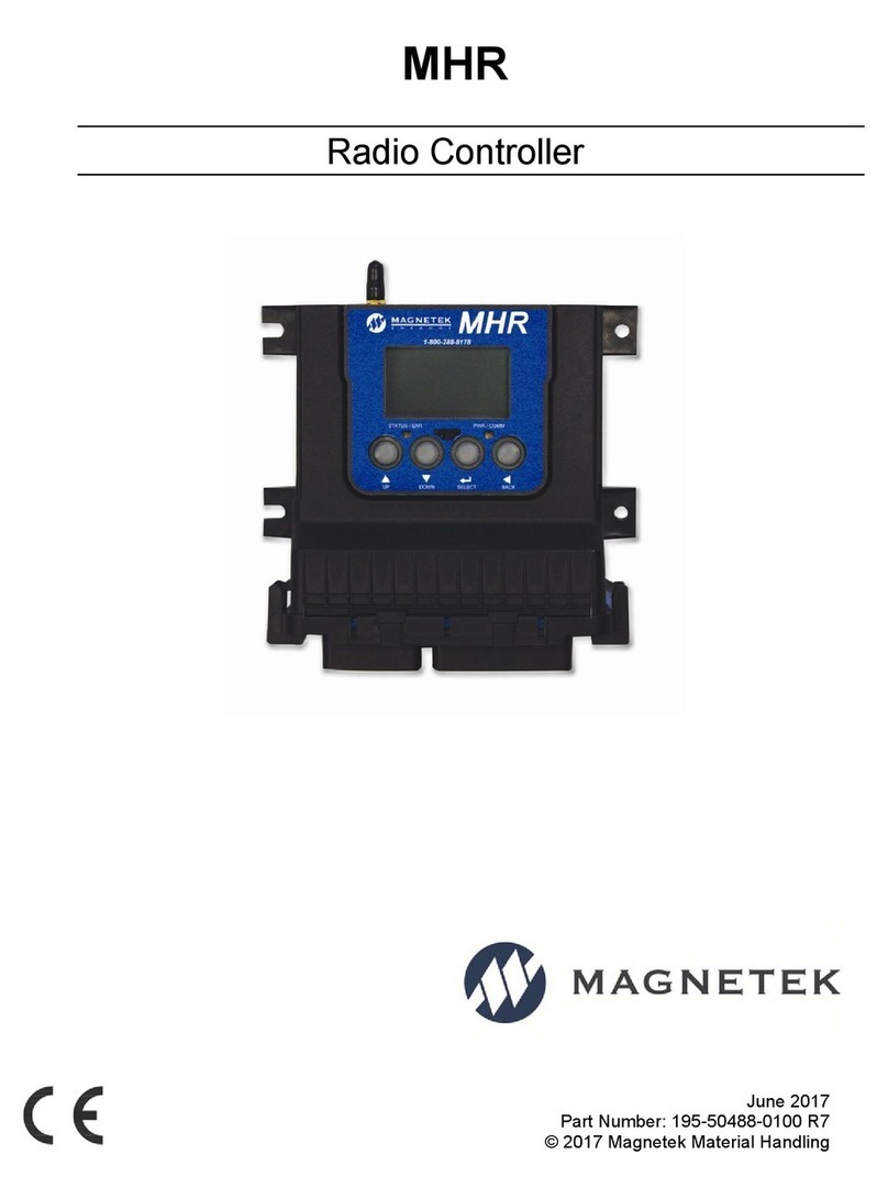 Magnetek MHR User manual