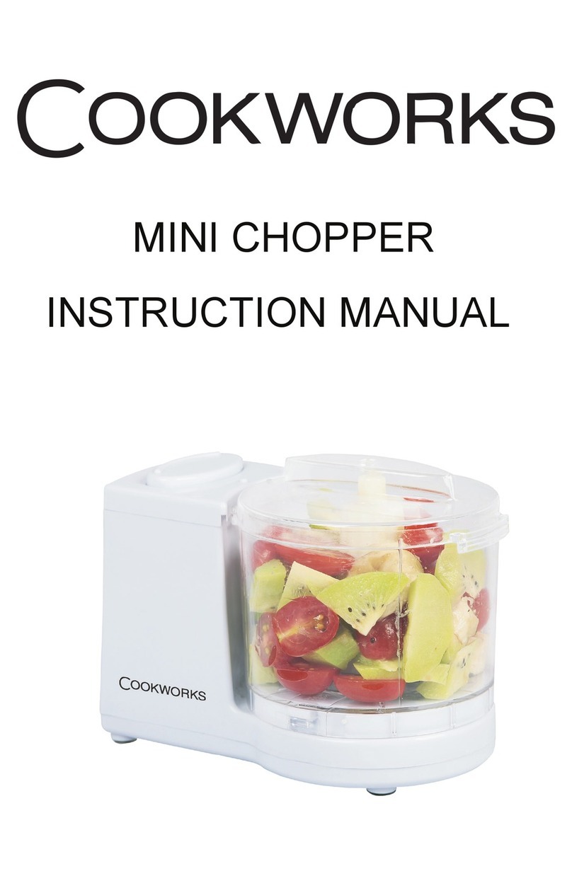 Cookworks XJ-2K257 instruction manual