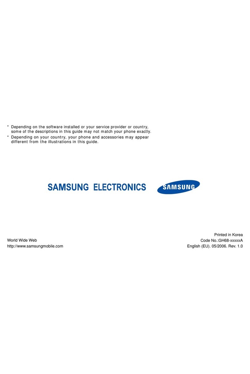 Samsung SGH-Z620 User manual