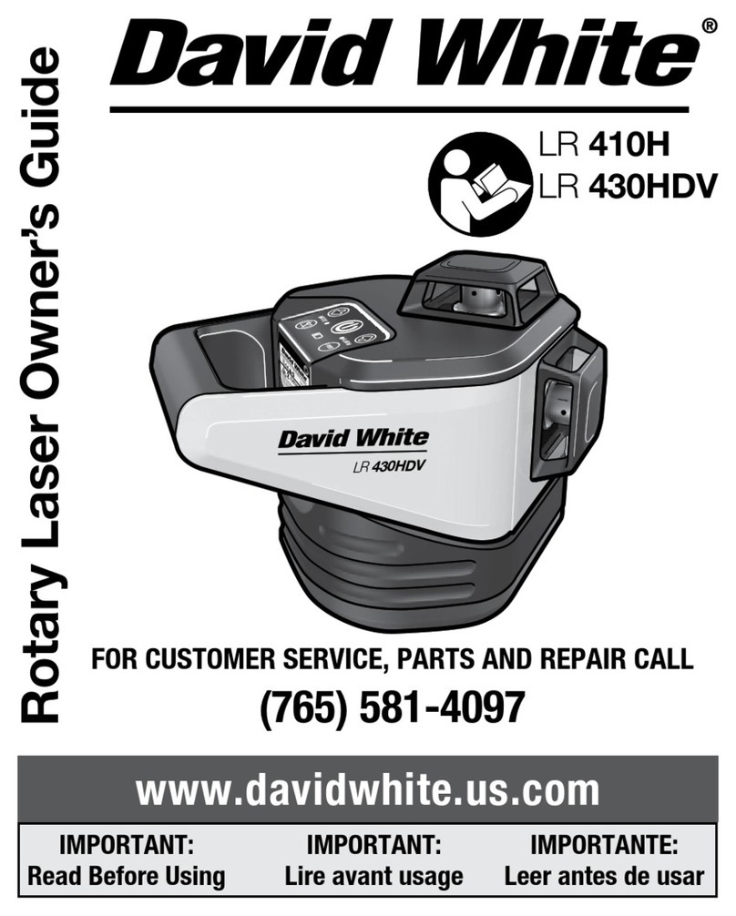 David White LR 410H owner's guide