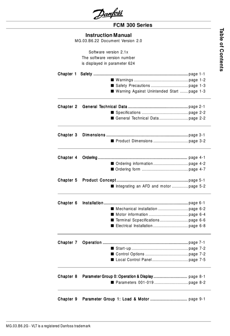 Danfoss FCM305 56 User manual