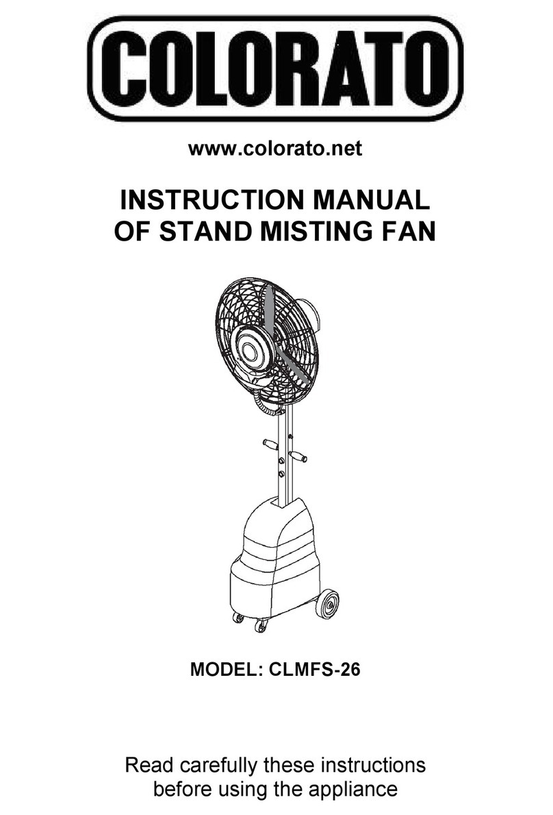 COLORATO CLMFS-26 User manual