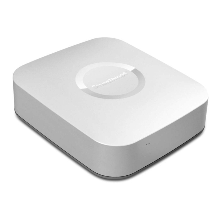 Samsung SmartThings Hub User manual Samsung SmartThings Hub User manual