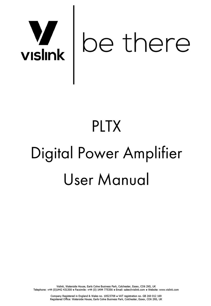 Vislink PLTX user manual