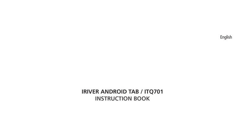 IRiver ITQ701 Instruction book
