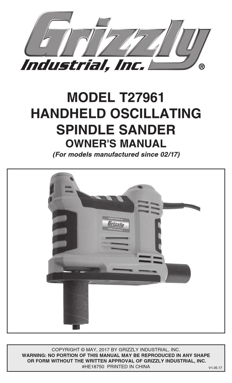 Grizzly T27961 User manual