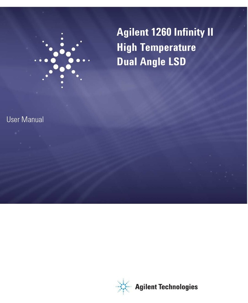 Agilent Technologies 1260 Infinity II User manual
